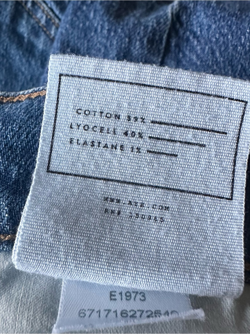 AYR The Frenchie Jeans Size 30 - Picture 8 of 10
